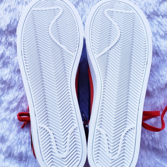 New Womens Nike Blazer Mid Rebel Habanero - Picture 5 of 8